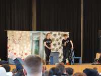 Fragen an die Schauspieler