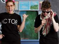 Schauspieler in ihrer Rolle