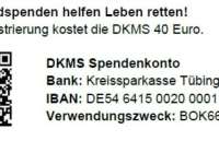 DKMS Spendenkonto
