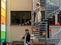 Balkonszene aus Shakespears "Romeo und Julia"