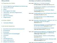 TdOK 2025 Messestände und Vorträge Firmen und Unis