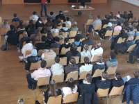 Präsentation der DKMS in der Stadthalle Obernburg