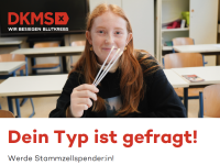DKMS-Plakat