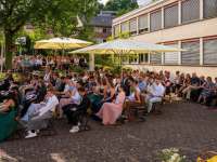 Absolventen während des Festakts