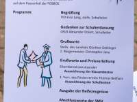 Programm der Abifeier 2026