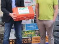 Übergabe Rettungsleitsystem Herr Lang Herr Lorenz